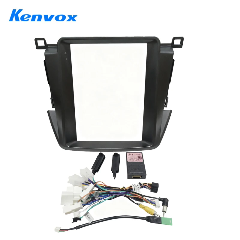 Kenvox 9,7 "Тесла с вертикальным экраном, рамка для автомобильного радиоприемника для Toyota 2014-2018 RAV4, комплект приборной панели, адаптер жгута проводов панели
Kenvox 9,7 "Тесла с вертикальным экраном, рамка для автомобильного радиоприемника для Toyota 2014-2018 RAV4, комплект приборной панели, адаптер жгута проводов панели