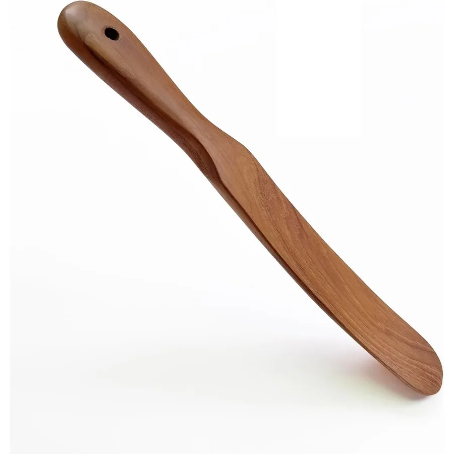 Handmade Teak Spurtle for Sourdough Starter Wooden Stirring Stick and Mixing Tool for Deep Jars Nonstick-Safe Finished with Coc
Handmade Teak Spurtle for Sourdough Starter Wooden Stirring Stick and Mixing Tool for Deep Jars Nonstick-Safe Finished with Coc