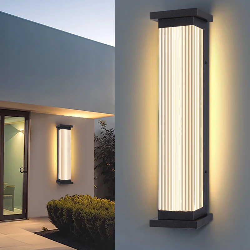 Outdoor Waterproof villaOutdoor gate Pillar lamp on both sides Garden courtyard wall Long
Outdoor Waterproof villaOutdoor gate Pillar lamp on both sides Garden courtyard wall Long