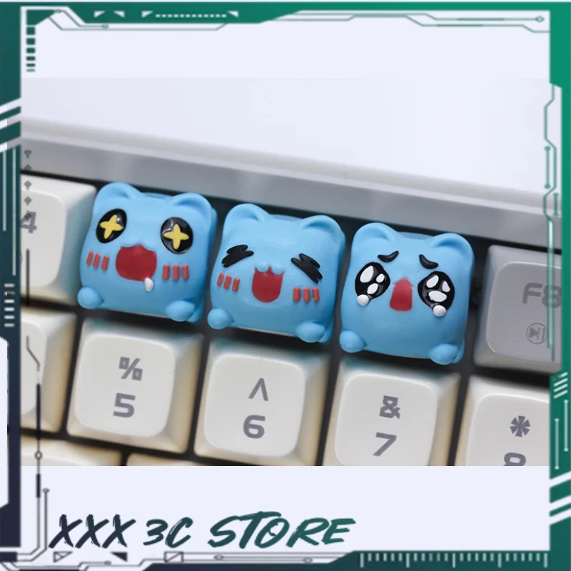 Cat Worm Series Keycaps Resin Cherry Profile Kawaii Creativity Collect Gifts Keycap Cross Shaft Mechanical Keyboard Accessories
Cat Worm Series Keycaps Resin Cherry Profile Kawaii Creativity Collect Gifts Keycap Cross Shaft Mechanical Keyboard Accessories