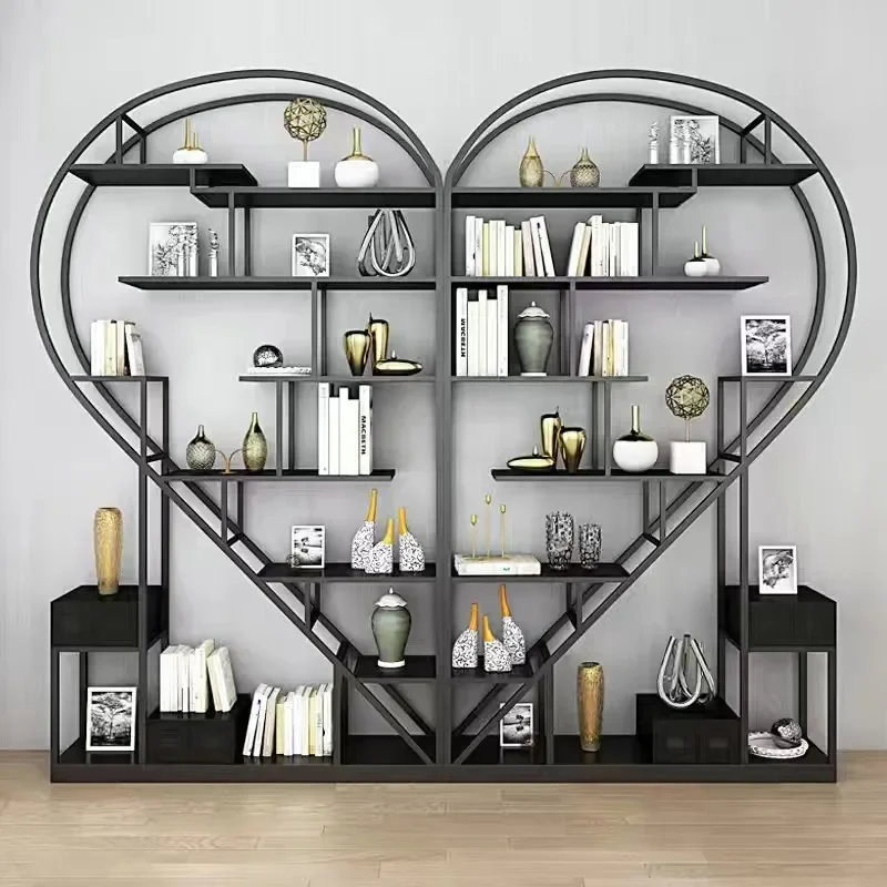 rack Partition storage floor creative living room office display bookshelf wrought iron Bogu shelf tea room
rack Partition storage floor creative living room office display bookshelf wrought iron Bogu shelf tea room