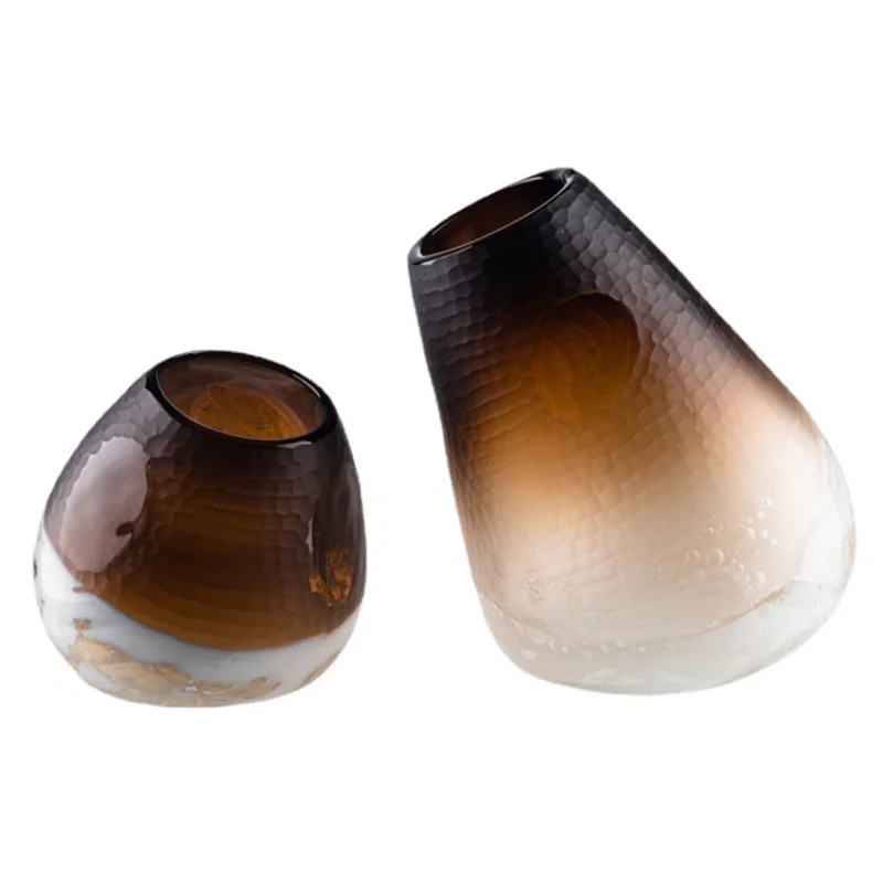 Modern simple glass vase, flower arrangement dried flower device, creative ornament for decorations, wholesale of handicrafts
Modern simple glass vase, flower arrangement dried flower device, creative ornament for decorations, wholesale of handicrafts