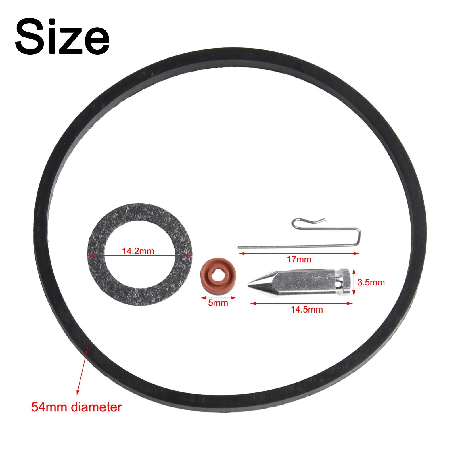for Carburetor kit Bowl Gasket Repair Replace V50 631021 VM100 631021A &B Compatible H30 HMSK Needle & Seat V40
for Carburetor kit Bowl Gasket Repair Replace V50 631021 VM100 631021A &B Compatible H30 HMSK Needle & Seat V40
