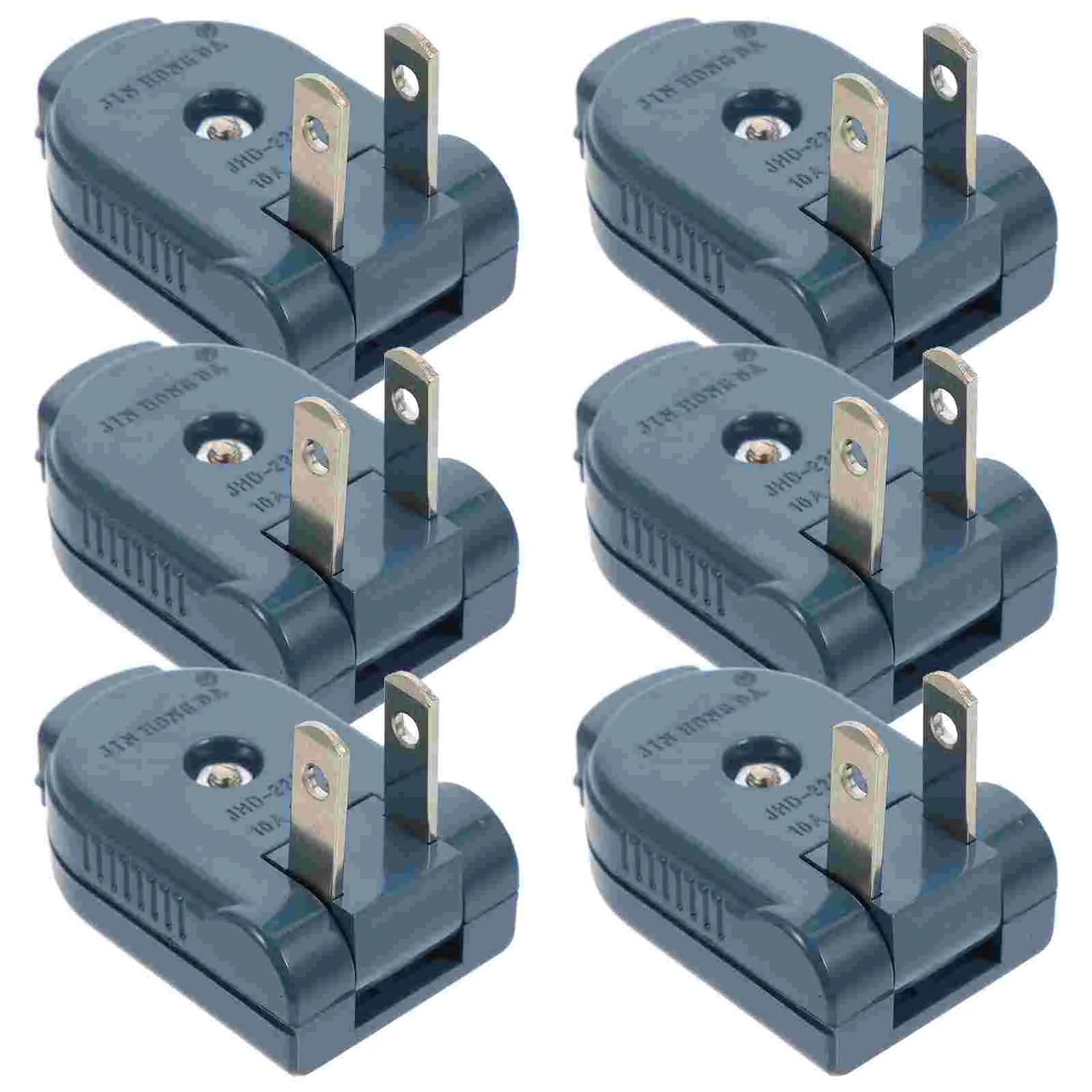 6 Pcs Right Angle Rotatable Electrical Plug Appliance Extension Cord Abs 10 Amp
6 Pcs Right Angle Rotatable Electrical Plug Appliance Extension Cord Abs 10 Amp