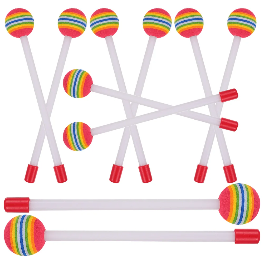 10pcs Drumsticks Colorful Percussion Instrument Kids Safe Materials Durable Construction Musical Practice Accessories
10pcs Drumsticks Colorful Percussion Instrument Kids Safe Materials Durable Construction Musical Practice Accessories