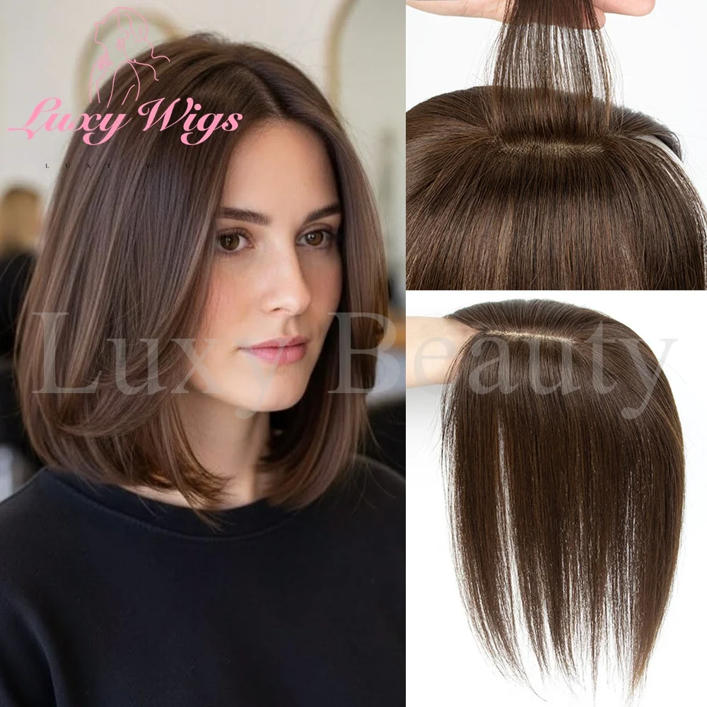 7x11cm Straight Women Clip in Human Hair Toppers Natural Black Brown Blonde Skin Scalp Clip in Topper Hair Pieces Human Hair
7x11cm Straight Women Clip in Human Hair Toppers Natural Black Brown Blonde Skin Scalp Clip in Topper Hair Pieces Human Hair