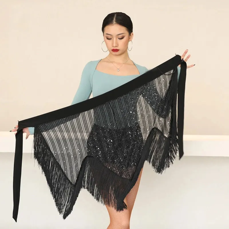 Sexy Fringed Black Skirts Women Latin Dance Skirts Clothes Samba Rumba Practice Wear Sequin Tassel Hip Scarf Latin Dance Skirt
Sexy Fringed Black Skirts Women Latin Dance Skirts Clothes Samba Rumba Practice Wear Sequin Tassel Hip Scarf Latin Dance Skirt