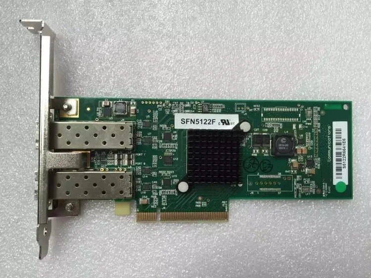 NIC Network Card SFN5122F Dual Port 10GbE 10Gbps PCI-E
NIC Network Card SFN5122F Dual Port 10GbE 10Gbps PCI-E