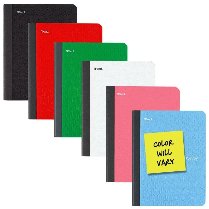 80pg College Rule Composition Notebook 9.75"x7.5": Soft Cover, Acid-Free, Sewn Binding, Adult Stationery
80pg College Rule Composition Notebook 9.75"x7.5": Soft Cover, Acid-Free, Sewn Binding, Adult Stationery