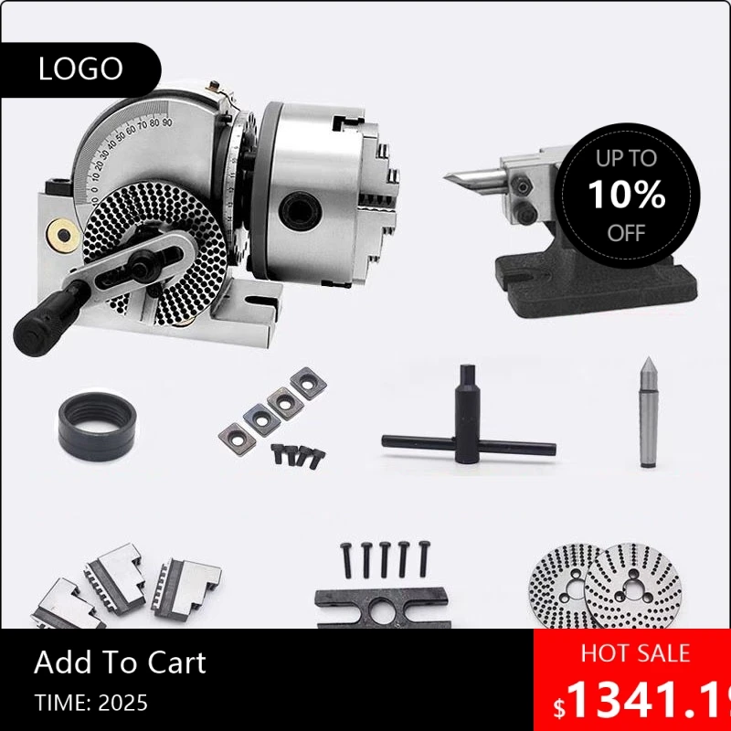 0808084 Inch Dividing Head 3 Jaw Chuck Precision Semi Universal Dividing Head For Milling Machine Rotary Table
0808084 Inch Dividing Head 3 Jaw Chuck Precision Semi Universal Dividing Head For Milling Machine Rotary Table