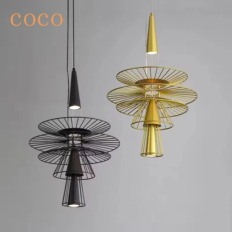 Light luxury, simple and modern UFO metal rope pendant light LED suitable for living room, dining room, home decoration lighting
Light luxury, simple and modern UFO metal rope pendant light LED suitable for living room, dining room, home decoration lighting