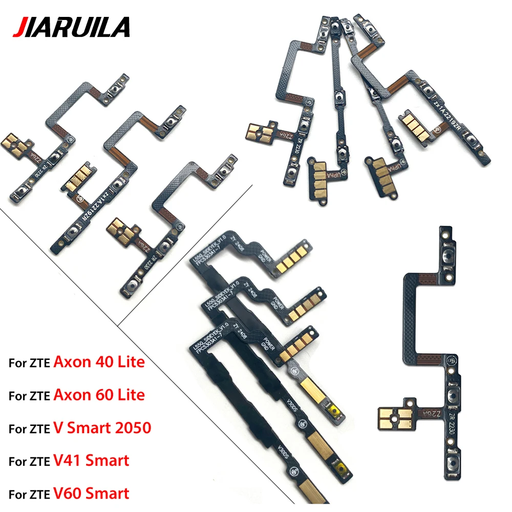 10Pcs , Power On Off Volume Button Flex Cable For ZTE Axon 40 Lite V Smart 2050 V41 Smart V60 Design V40 Pro V41
10Pcs , Power On Off Volume Button Flex Cable For ZTE Axon 40 Lite V Smart 2050 V41 Smart V60 Design V40 Pro V41