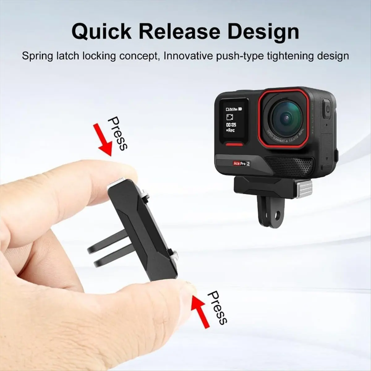 “QUALITY EXCELLE“Magnetic Quick Release Base for X5 Shock Absorption Design Magnetic Buckle Design
“QUALITY EXCELLE“Magnetic Quick Release Base for X5 Shock Absorption Design Magnetic Buckle Design