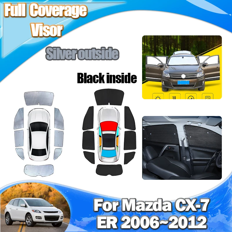 For Mazda CX-7 Accessories ER 2006~2012 Car Window Sunshades Light blocking Curtains Sunshade Covers Sunscreen Heat Accessories
For Mazda CX-7 Accessories ER 2006~2012 Car Window Sunshades Light blocking Curtains Sunshade Covers Sunscreen Heat Accessories