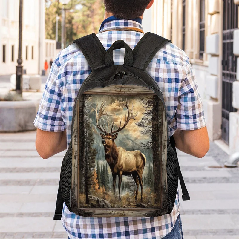 1pc 2D Flat Printing Backpack Animal Multi-Functional Backpack Bucks Stand Tall Perfect for Daily Commute, College, Hiking & Cam
1pc 2D Flat Printing Backpack Animal Multi-Functional Backpack Bucks Stand Tall Perfect for Daily Commute, College, Hiking & Cam