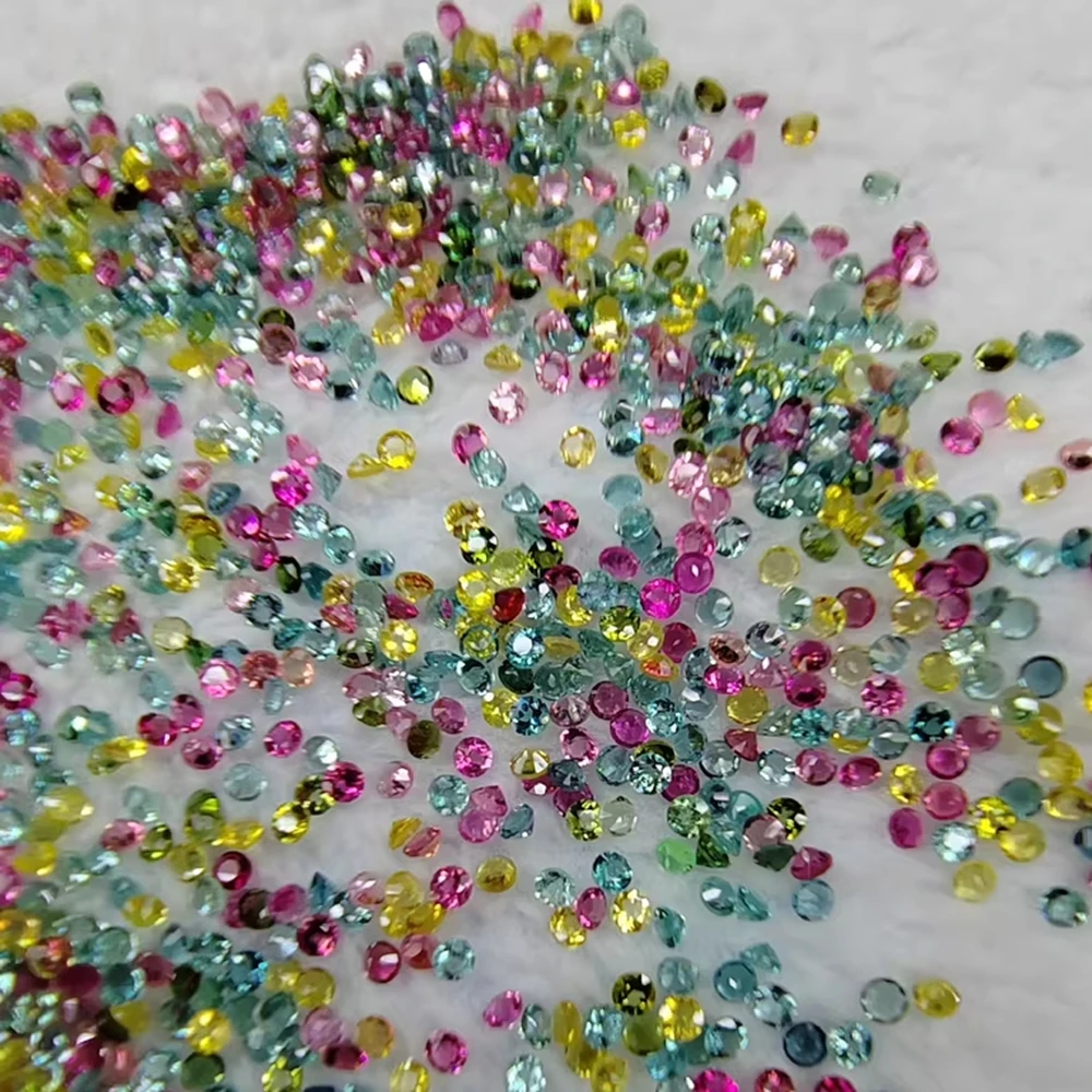 1CT/Lot 3mm Attractive Colors Natural Tourmaline Stones Grade A Round Cut Tourmaline Gemstone
1CT/Lot 3mm Attractive Colors Natural Tourmaline Stones Grade A Round Cut Tourmaline Gemstone