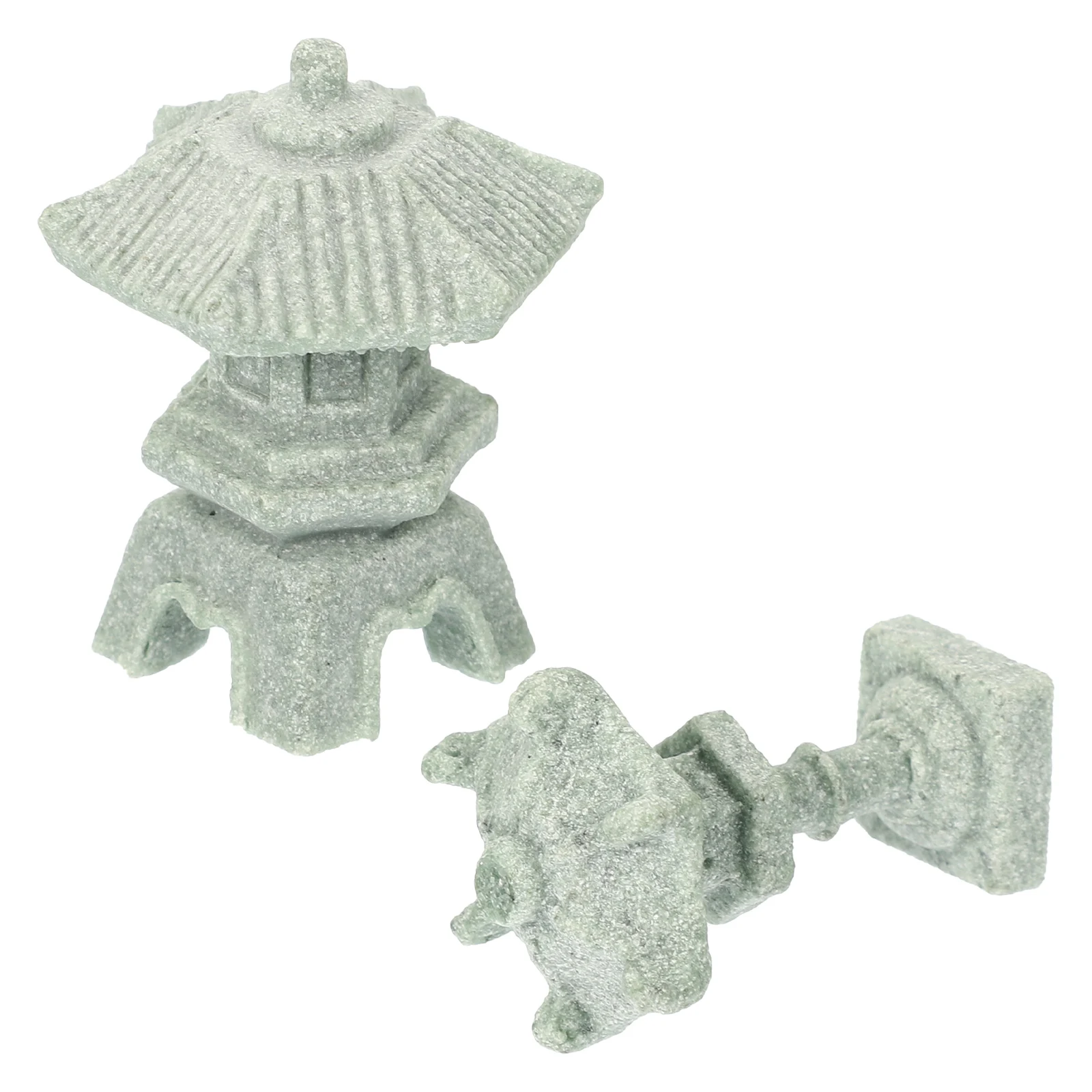 2 Pcs Mini Model Small Garden naments Suitable For Yard Balcony Zen Decor Six Sided Square Holes Mini Tower
2 Pcs Mini Model Small Garden naments Suitable For Yard Balcony Zen Decor Six Sided Square Holes Mini Tower