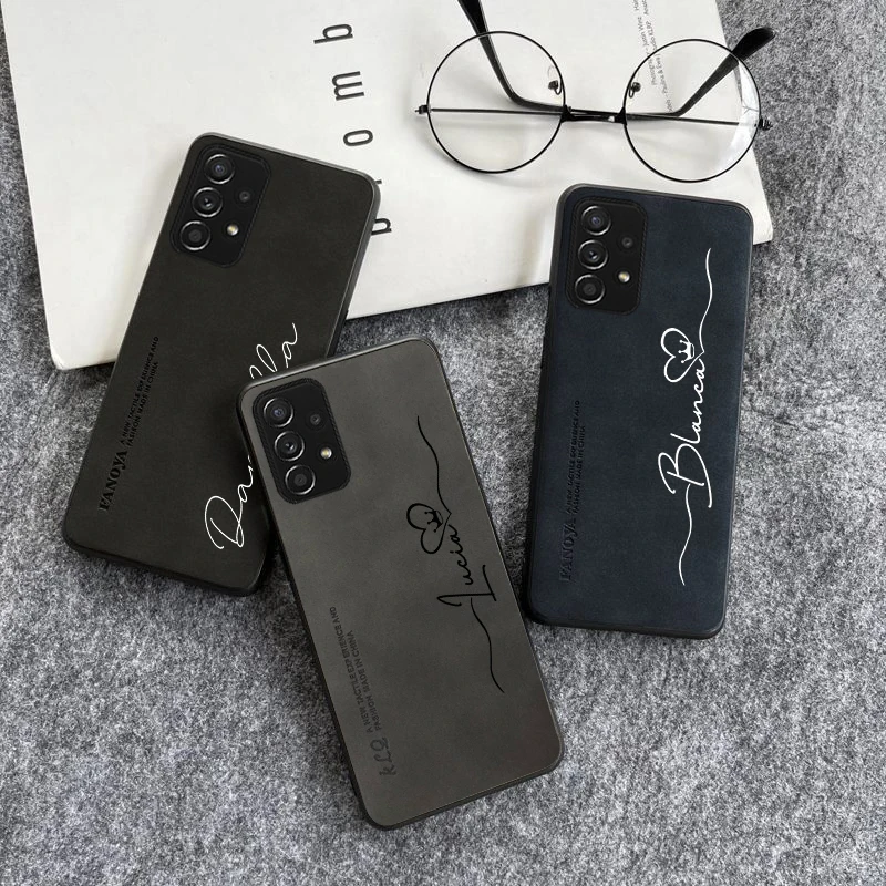 Custom Personalised Initial Name Case For Samsung galaxy S24 S23 S22 S21 Plus S22 Ultra S20 S21 FE 5G S10 Leather Phone Cover
Custom Personalised Initial Name Case For Samsung galaxy S24 S23 S22 S21 Plus S22 Ultra S20 S21 FE 5G S10 Leather Phone Cover