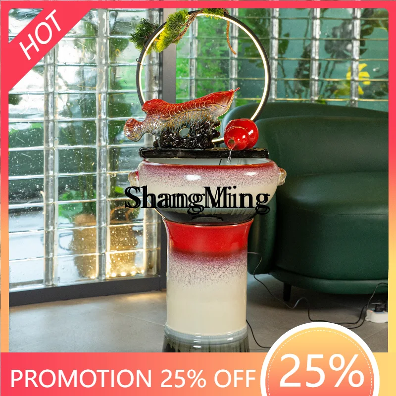 SM new flowing water ornament cycle lucky landscape fish tank home life office living room opening housewarming gifts
SM new flowing water ornament cycle lucky landscape fish tank home life office living room opening housewarming gifts