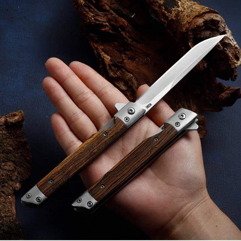 M390 Steel Wooden Handle Outdoor Folding Knife Mini Self Defense Portable Knifes Damascus Pattern Fruit Knife Pocket Knife faca
M390 Steel Wooden Handle Outdoor Folding Knife Mini Self Defense Portable Knifes Damascus Pattern Fruit Knife Pocket Knife faca