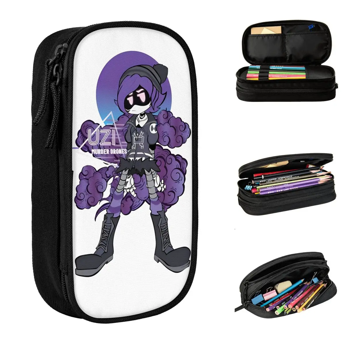 Uzi Doorman Murder Drones Pencil Cases Classic Pen Bag Kids Big Capacity School Supplies Zipper Pencil Box
Uzi Doorman Murder Drones Pencil Cases Classic Pen Bag Kids Big Capacity School Supplies Zipper Pencil Box