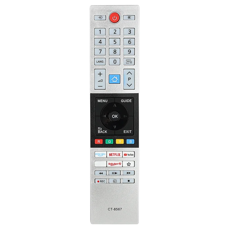 CT-8567 CT8567 Remote Control Compatible with Toshiba Smart TV 43UK3C63DB 43UV2363DG 50UK3C63DB 50UV2363DB 32LK3C63DB 32LV3E63DA
CT-8567 CT8567 Remote Control Compatible with Toshiba Smart TV 43UK3C63DB 43UV2363DG 50UK3C63DB 50UV2363DB 32LK3C63DB 32LV3E63DA