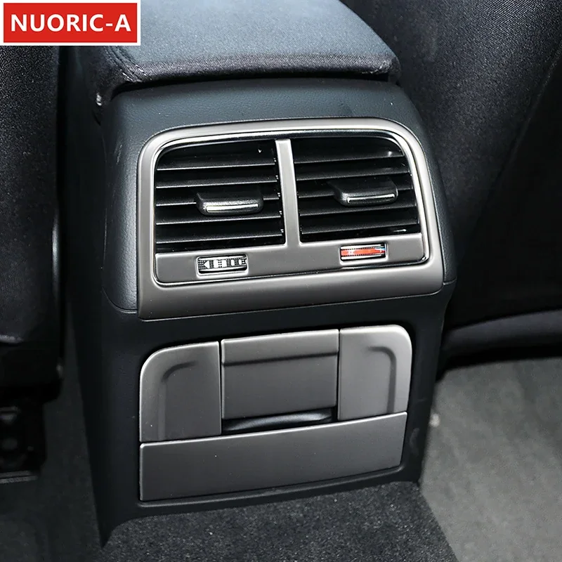 Стайлинг автомобиля, задняя розетка для кондиционера, украшение для Audi A4 B8 2013-2016, накладка на крышку прикуривателя из нержавеющей стали
Стайлинг автомобиля, задняя розетка для кондиционера, украшение для Audi A4 B8 2013-2016, накладка на крышку прикуривателя из нержавеющей стали