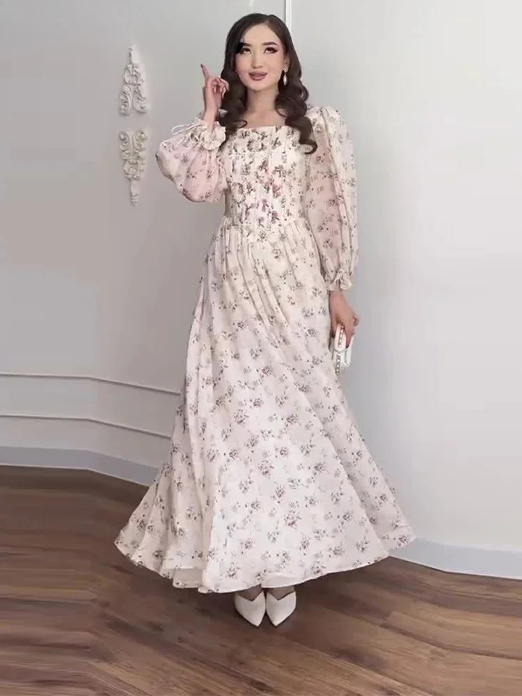Lantern Sleeve Slash Neck Female Dresses 2026 Autumn Holidays Lady Robe Fashion Print Lace Up Women Long Dress Urban Fulll
Lantern Sleeve Slash Neck Female Dresses 2026 Autumn Holidays Lady Robe Fashion Print Lace Up Women Long Dress Urban Fulll