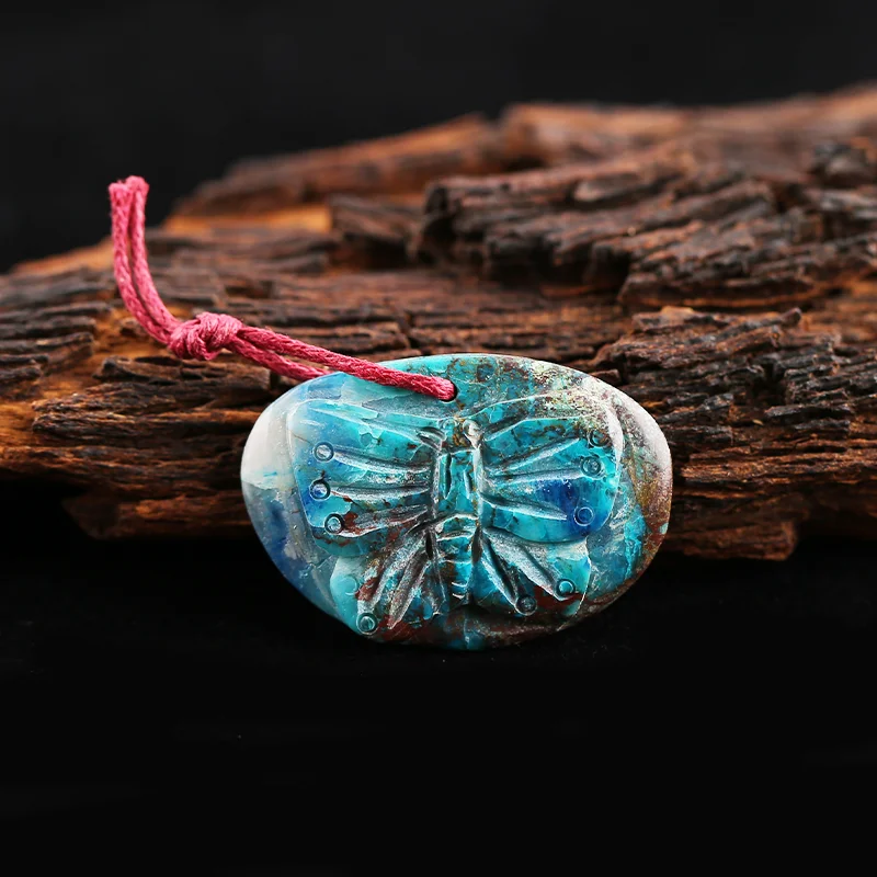 Blue Opal Carved Butterfly Pendant Bead,Natural Stone,Fashion Jewelry,Necklace Accessories19×11mm 4.7g
Blue Opal Carved Butterfly Pendant Bead,Natural Stone,Fashion Jewelry,Necklace Accessories19×11mm 4.7g