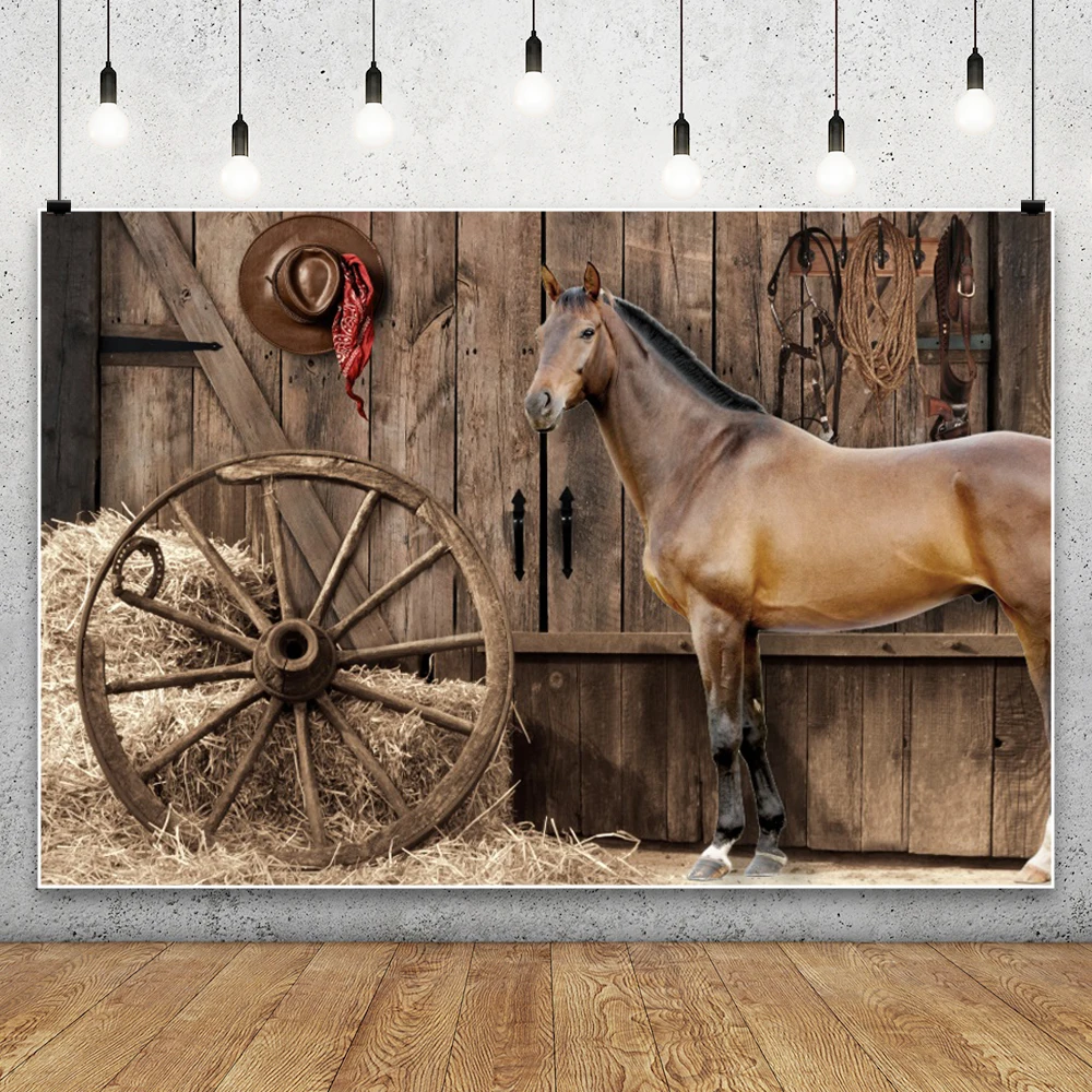 Western Cowboy Stable Backdrop Wild West Horse Brown Barn Door Old Wood Wheel Boy Man Birthday Decoration Photography Background
Western Cowboy Stable Backdrop Wild West Horse Brown Barn Door Old Wood Wheel Boy Man Birthday Decoration Photography Background