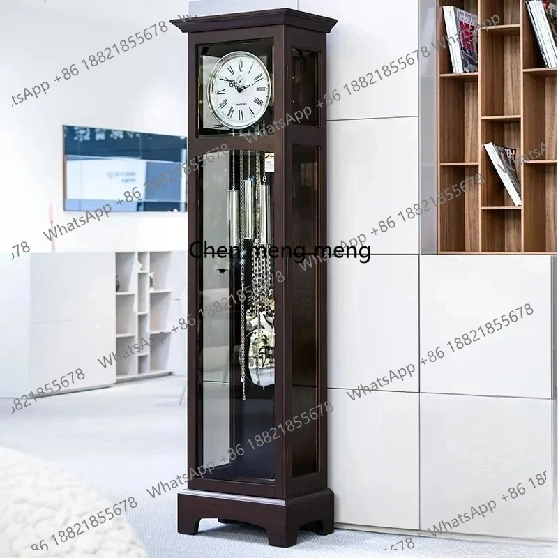 European floor clock living room modern simple American mechanical light luxury floor clock
European floor clock living room modern simple American mechanical light luxury floor clock