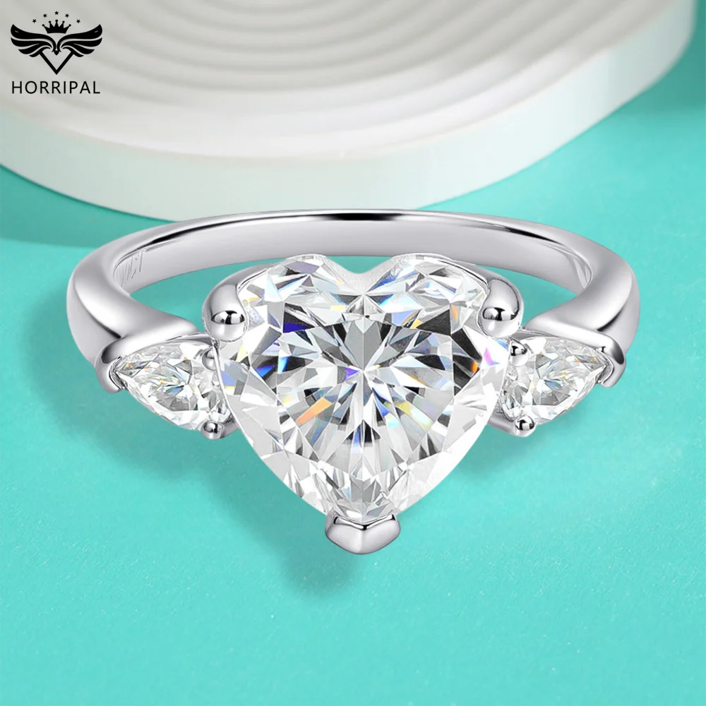 1-4CT Heart Moissanite Ring for Women S925 Sterling Silver Jewelry Plated 18K White Gold Wedding Ring Sparkling Eternity Band
1-4CT Heart Moissanite Ring for Women S925 Sterling Silver Jewelry Plated 18K White Gold Wedding Ring Sparkling Eternity Band