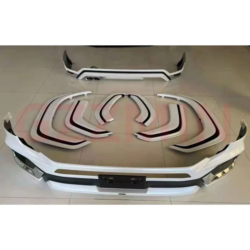 New Arrival Front & Rear Body Kit With Flare ABS Bumper And Clips For LAND CRUISER LC300
New Arrival Front & Rear Body Kit With Flare ABS Bumper And Clips For LAND CRUISER LC300