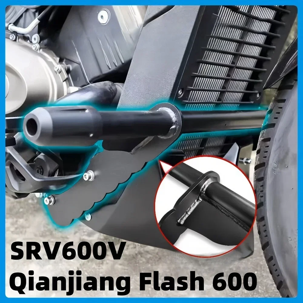 Fit for QJMOTOR Flash 600 SRV 600V bumper thickening word bar engine bumper SRV 600V QJ Flash 600 modified accessories
Fit for QJMOTOR Flash 600 SRV 600V bumper thickening word bar engine bumper SRV 600V QJ Flash 600 modified accessories
