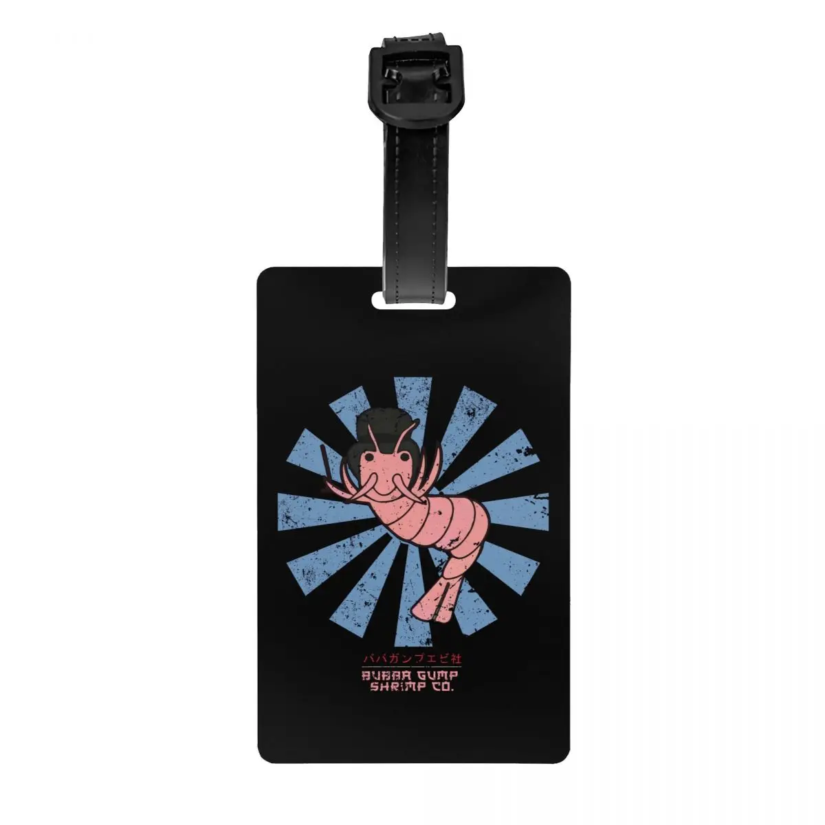 Bubba Gump Shrimp Co Retro Japanese Luggage Tag Custom Forrest Gump Baggage Tags Privacy Cover Name ID Card
Bubba Gump Shrimp Co Retro Japanese Luggage Tag Custom Forrest Gump Baggage Tags Privacy Cover Name ID Card