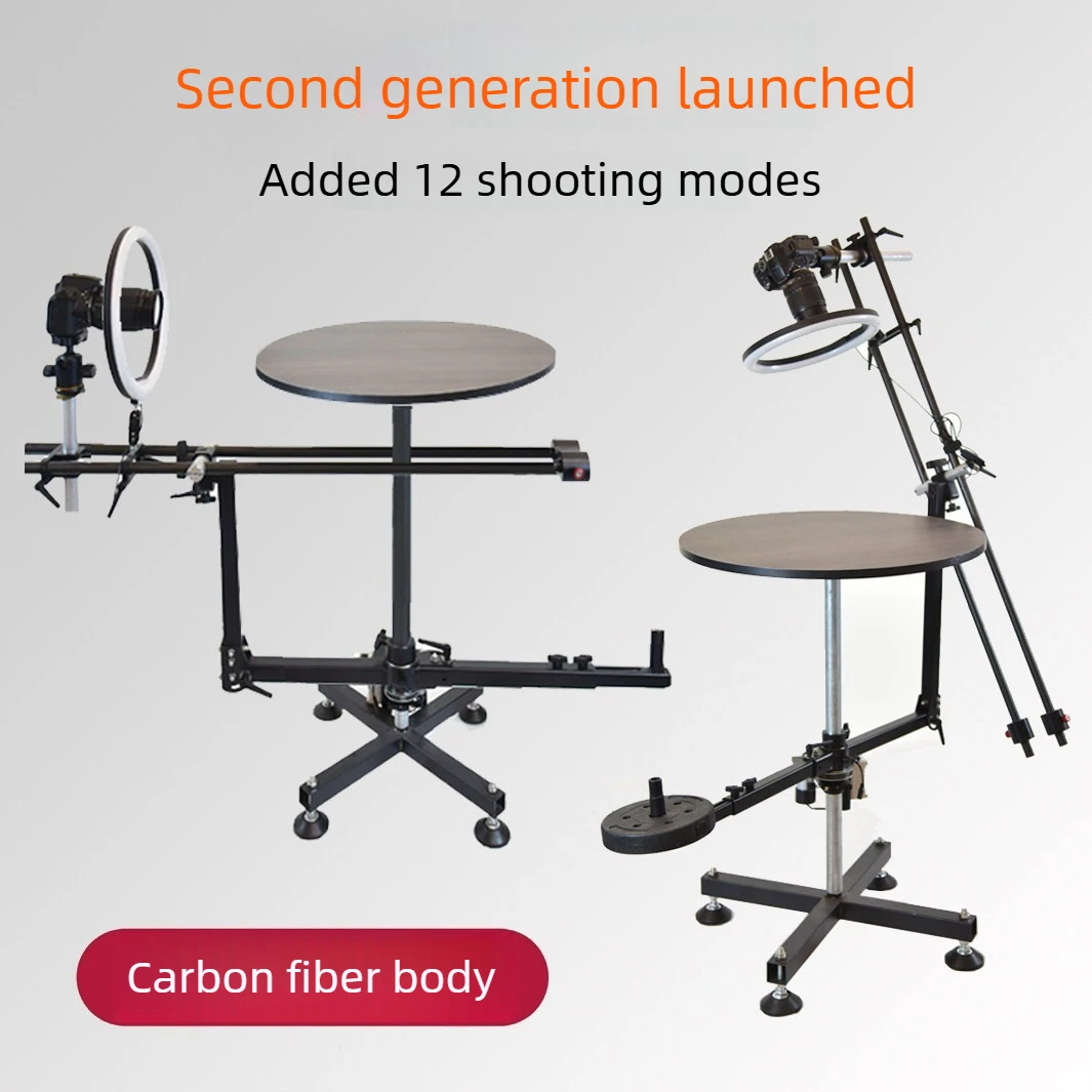Carbon Fiber Surrounding Rotating Platform Panoramic Turntable Photography Platform
Carbon Fiber Surrounding Rotating Platform Panoramic Turntable Photography Platform