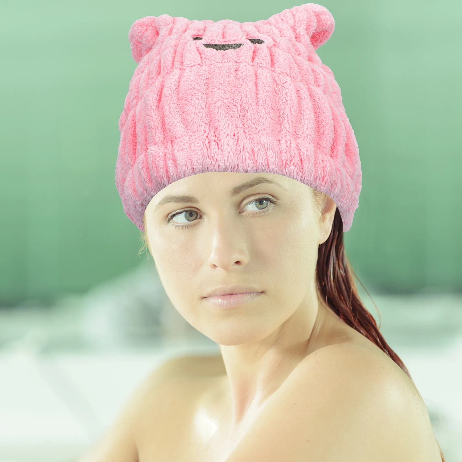 2pcs Dry Hair Hats Quick Absorption Bath Caps Coral Fleece Cartoon Rabbit Ears Shower Hair Drying Towels Lightweight Travel
2pcs Dry Hair Hats Quick Absorption Bath Caps Coral Fleece Cartoon Rabbit Ears Shower Hair Drying Towels Lightweight Travel