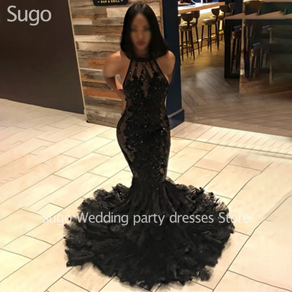 Customized Black Long Evening Dresses for Special Occasions Lace Backless Floor-Length Mermaid Women Gala Party Dress 2025
Customized Black Long Evening Dresses for Special Occasions Lace Backless Floor-Length Mermaid Women Gala Party Dress 2025