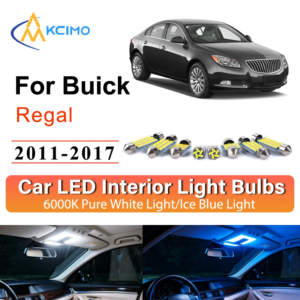 Interior LED Lights Plug and Play For Buick Regal 2011-2017 Map Dome Lamp Footwell Lighting Kit Direct Fit Auto Accessories
Interior LED Lights Plug and Play For Buick Regal 2011-2017 Map Dome Lamp Footwell Lighting Kit Direct Fit Auto Accessories