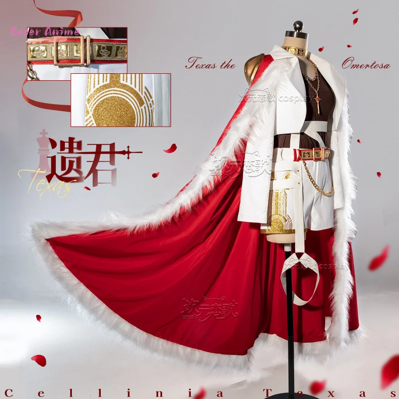 Game Arknights Texas the Omertosa Cosplay Costume Uniform Halloween Carnival Party Christmas Play Role Clothes Clothing
Game Arknights Texas the Omertosa Cosplay Costume Uniform Halloween Carnival Party Christmas Play Role Clothes Clothing