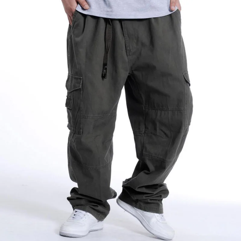 145KG Large Size 3XL 4XL Spring Winter Men Cargo Pants Thick High Street Pants Pockets Outdoor Straight Pants
145KG Large Size 3XL 4XL Spring Winter Men Cargo Pants Thick High Street Pants Pockets Outdoor Straight Pants
