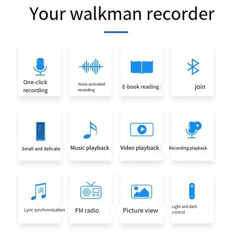 Высококачественный MP3-плеер Bluetooth Mini M13 Walkman без потерь 1,5 дюйма 128X160 пикселей TFT-дисплей HIFI музыкальный плеер
Высококачественный MP3-плеер Bluetooth Mini M13 Walkman без потерь 1,5 дюйма 128X160 пикселей TFT-дисплей HIFI музыкальный плеер