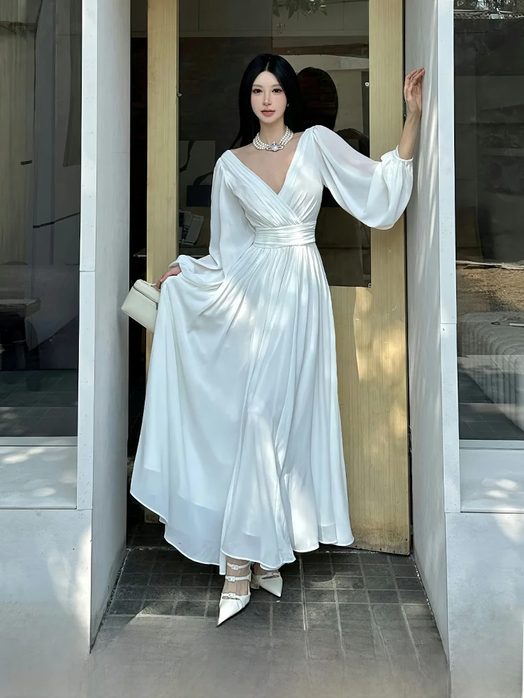 Романтическая белая сказочная юбка Dr MOXI Ancient Sle V-Ne Bal Long Sve Maxi Dra Ele Вечернее платье
Романтическая белая сказочная юбка Dr MOXI Ancient Sle V-Ne Bal Long Sve Maxi Dra Ele Вечернее платье