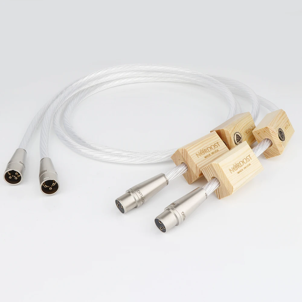 High Quality Nordost Odin 2 silver cable HiFi interconnects XLR balance cable for amplifier CD player
High Quality Nordost Odin 2 silver cable HiFi interconnects XLR balance cable for amplifier CD player