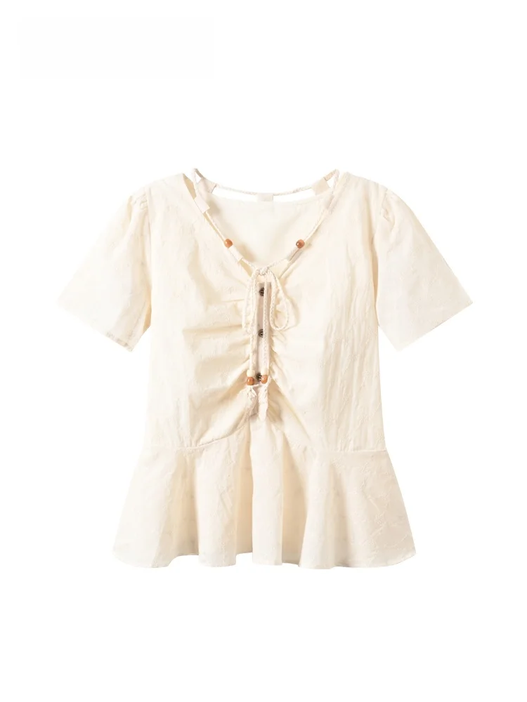 CaraCLUB plus Size Women's Shirt Summer Fashion Loose Doll Collar Short Sleeve Regular Length French Style Polyester Fiber
CaraCLUB plus Size Women's Shirt Summer Fashion Loose Doll Collar Short Sleeve Regular Length French Style Polyester Fiber