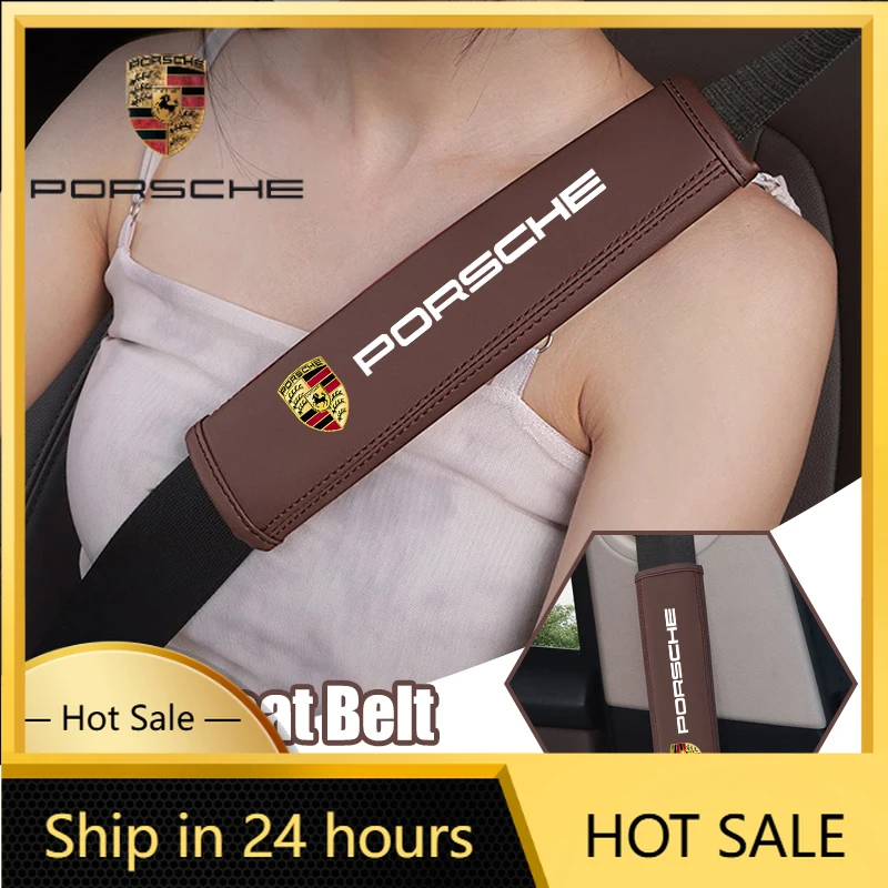 Комплект из 2 кожаных накладок на ремни безопасности для Porsche Cayenne, Panamera, Macan, 911, Cayman, 718
Комплект из 2 кожаных накладок на ремни безопасности для Porsche Cayenne, Panamera, Macan, 911, Cayman, 718