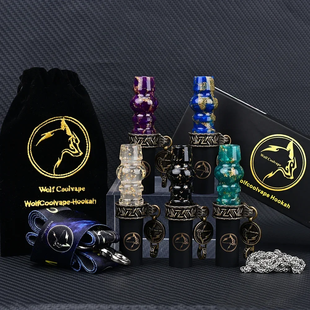 Мундштук для кальяна Wolfcoolvape, смола для Sheesha Chicha Narguile, аксессуары для кальяна, силиконовый веревочный ремешок, кончики для рта
Мундштук для кальяна Wolfcoolvape, смола для Sheesha Chicha Narguile, аксессуары для кальяна, силиконовый веревочный ремешок, кончики для рта
