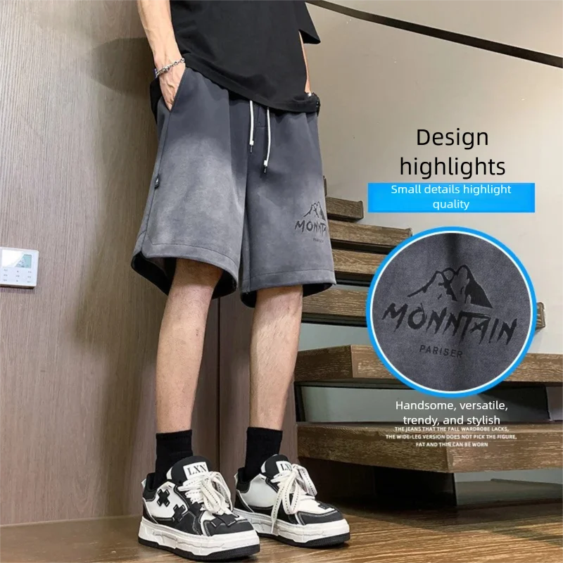 2025 Men's Casual Shorts Color blocked Gradient Printed Loose Quarter Pants Spring Summer Trend
2025 Men's Casual Shorts Color blocked Gradient Printed Loose Quarter Pants Spring Summer Trend