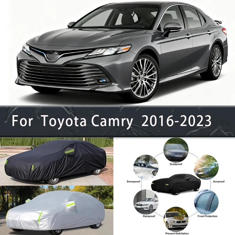 For Toyota Camry 2016-2023 Outdoor Protection Full Car Covers Snow Cover Sunshade Waterproof Dustproof
For Toyota Camry 2016-2023 Outdoor Protection Full Car Covers Snow Cover Sunshade Waterproof Dustproof