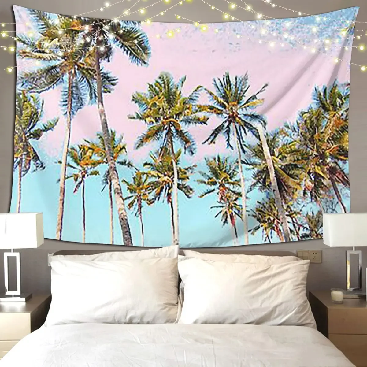 Coconut Palms Tapestry Hippie Wall Hanging Aesthetic Home Decoration Tapestries for Living Room Bedroom Dorm Room
Coconut Palms Tapestry Hippie Wall Hanging Aesthetic Home Decoration Tapestries for Living Room Bedroom Dorm Room